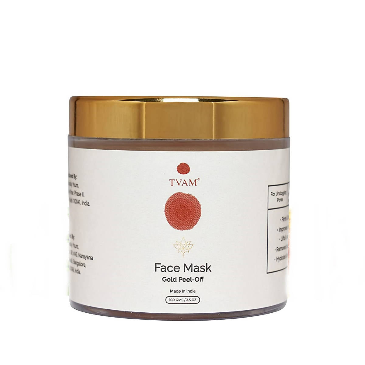 Tvam Gold Peel Off Face Mask - DrMediCart