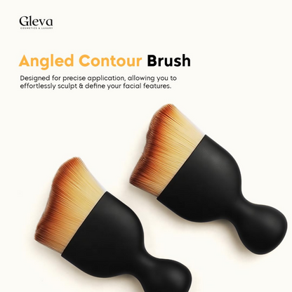 Gleva Foundation Makeup Brush, Flat Kabuki Travel Foundation Brush