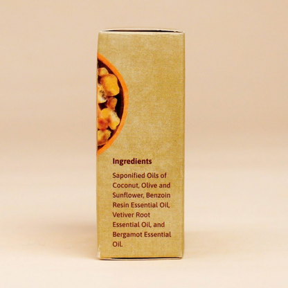 Isha Life Calm. Sambrani With Vetiver Handcrafted Soap