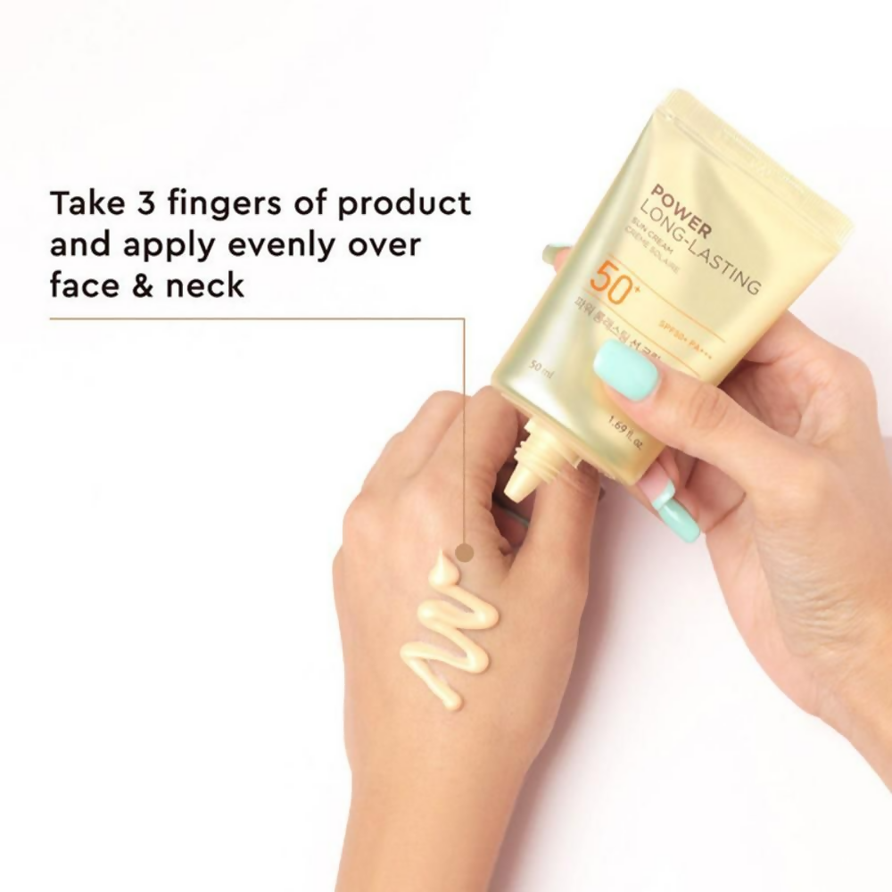 The Face Shop Power Long-Lasting SPF 50+ Pa+++ Tinted Sunscreen