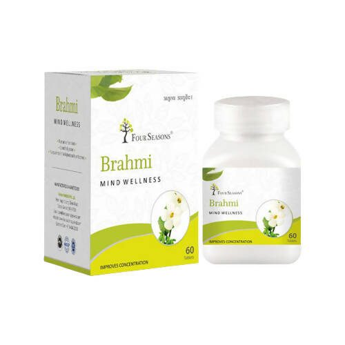 Buy Four Seasons Brahmi Mind Wellness Tablet from DrMediCart, Ship from India to USA