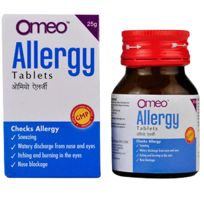 Buy Bjain Homeopathy Omeo Allergy Tablets from DrMediCart, Ship from India to USA