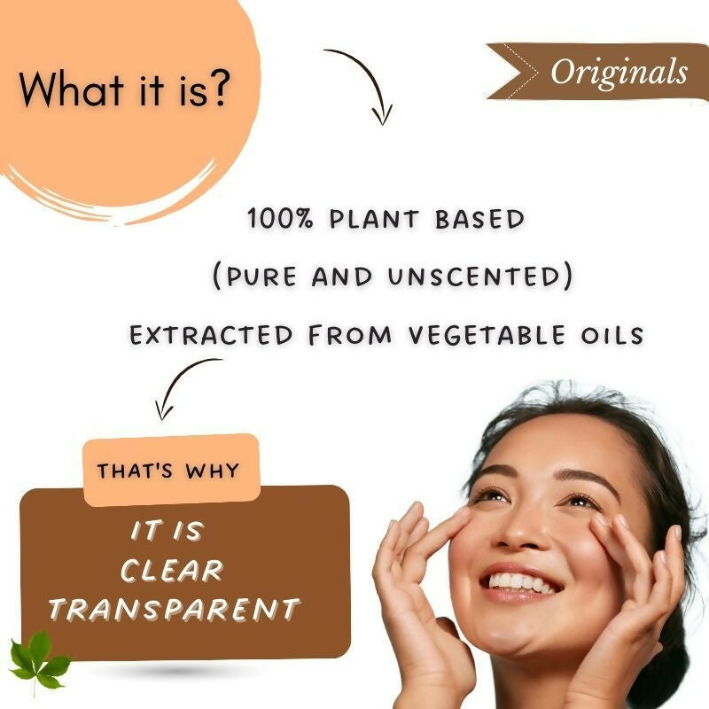 Mystiq Living Glycerine Pure And Unscented Liquid Gel 100% Organic For Face,Skin Care & Hair