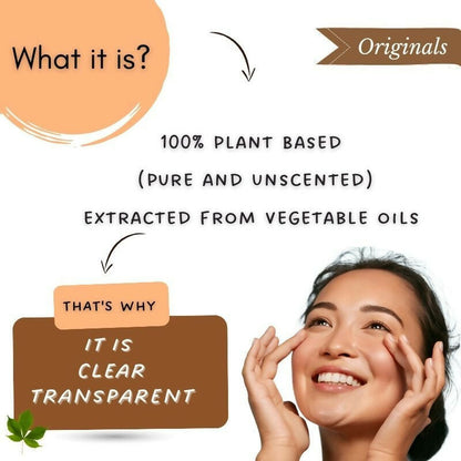 Mystiq Living Glycerine Pure And Unscented Liquid Gel 100% Organic For Face,Skin Care & Hair