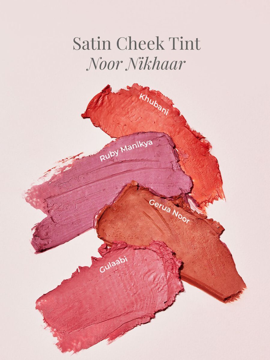 Forest Essentials Noor Nikhaar Satin Cheek Tint Manikya - Ruby - Drmedicart