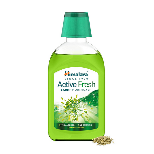 Buy Himalaya Herbals Active Fresh Saunf Mouthwash from DrMediCart, Ship from India to USA