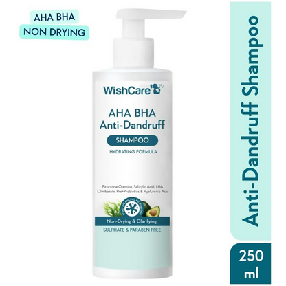 WishCare Aha Bha Anti-Dandruff Shampoo