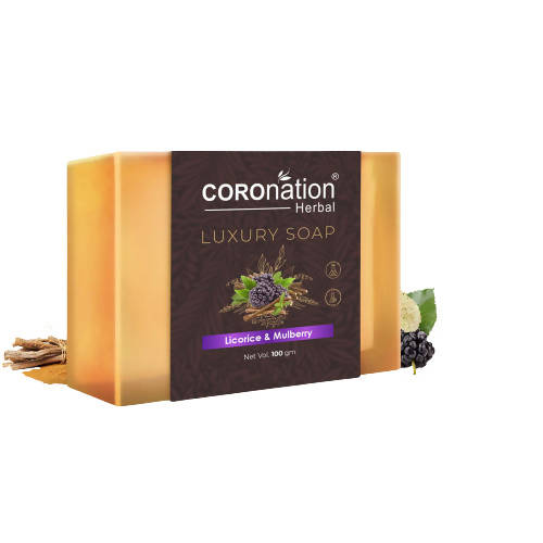 Buy Coronation Herbal Licorice & Mulberry Luxury Soap from DrMediCart, Ship from India to USA