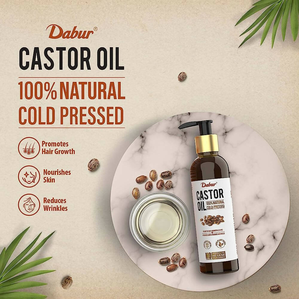Dabur Castor Oil Genuine Natural Cold Pressed