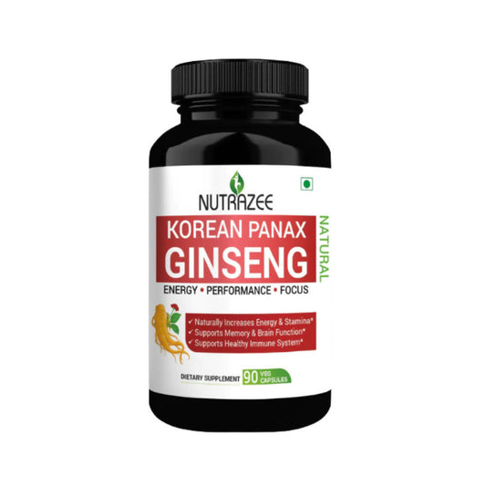 Nutrazee Korean Panax Ginseng Capsules