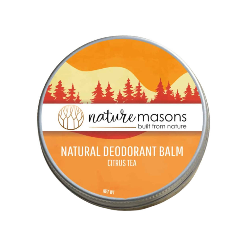 Nature Masons Citrus Tea Natural Deodorant Balm