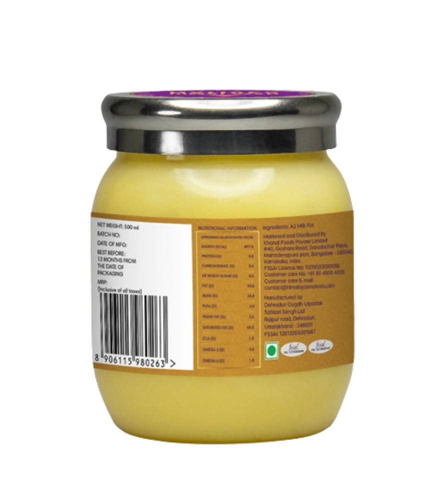 Himalayan Natives A2 Badri Cow Ghee | 100% Desi Cow Ghee | Vedic Bilona Method Ghee