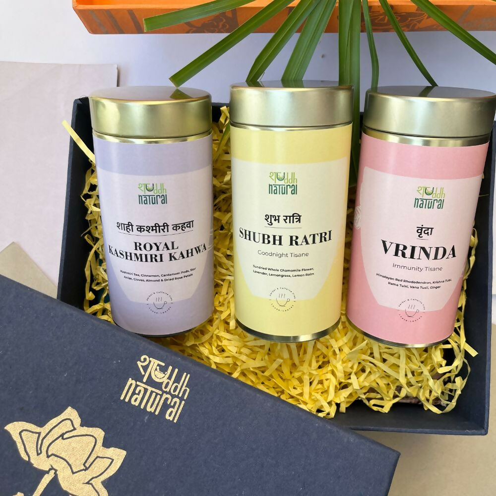Shuddh Natural Festive Diwali Gift Hamper - Tea Tisane