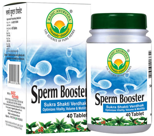 Buy Basic Ayurveda Sperm Booster Tablets from DrMediCart, Ship from India to USA