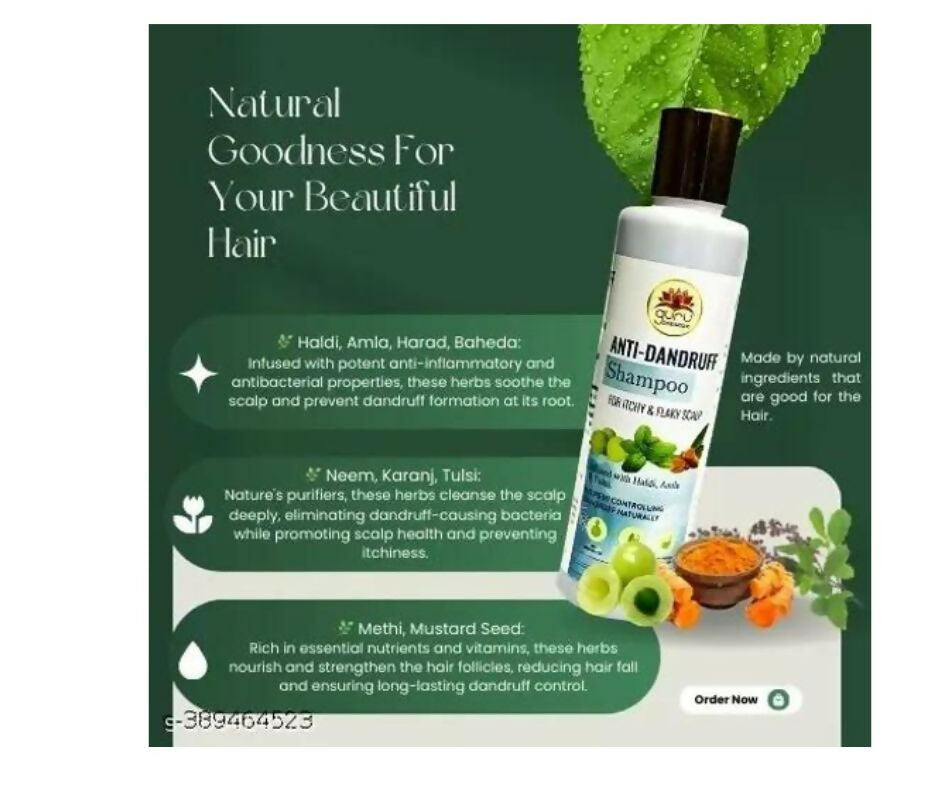 Guru Prasadam Anti Dandruff Shampoo