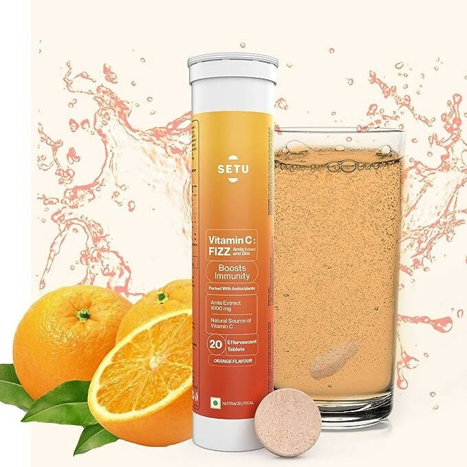 Setu Vitamin C: Fizz - 15 Effervescent Tablets