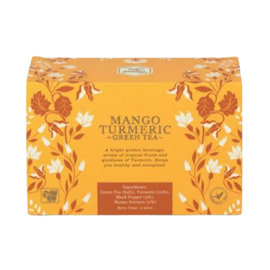 Mittal Teas Mango Turmeric Green Tea - Eco Friendly Bags