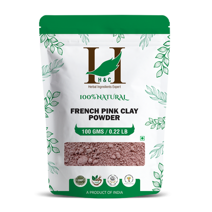 H&C Herbal French Pink Clay Powder
