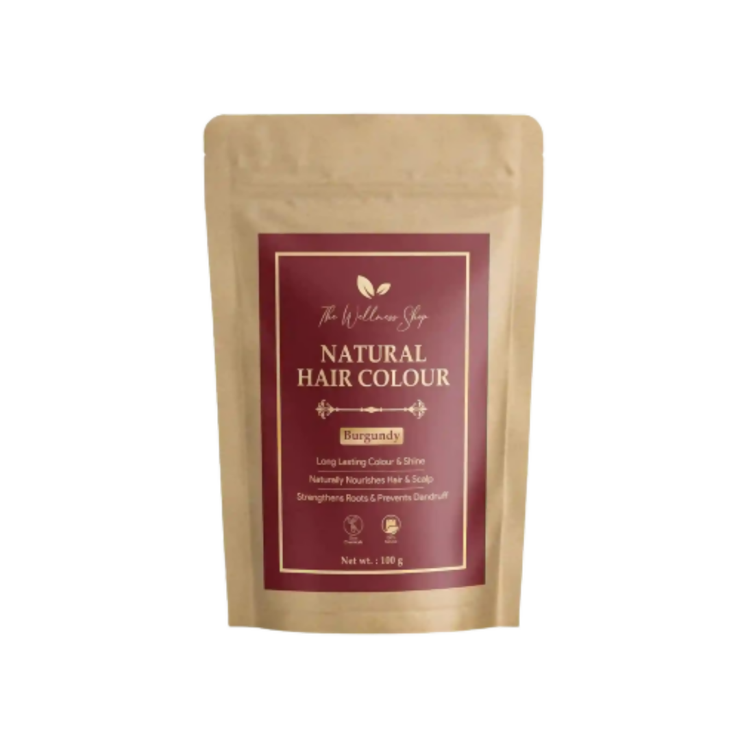 Buy The Wellness Shop Natural Hair Colour - Burgundy from DrMediCart, Ship from India to USA