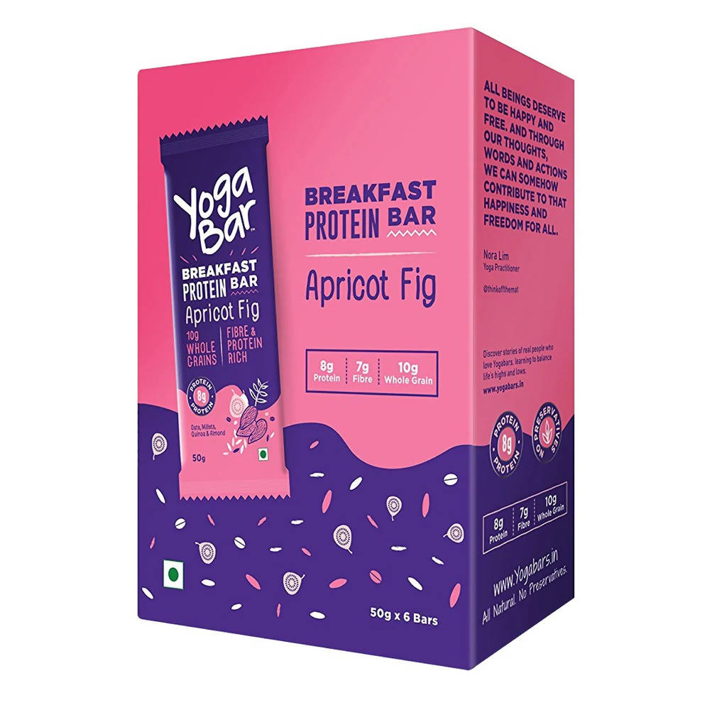 Buy Yoga Bar Apricot Fig Breakfast Protein Bar from DrMediCart