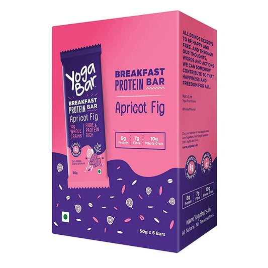 Buy Yoga Bar Apricot Fig Breakfast Protein Bar from DrMediCart