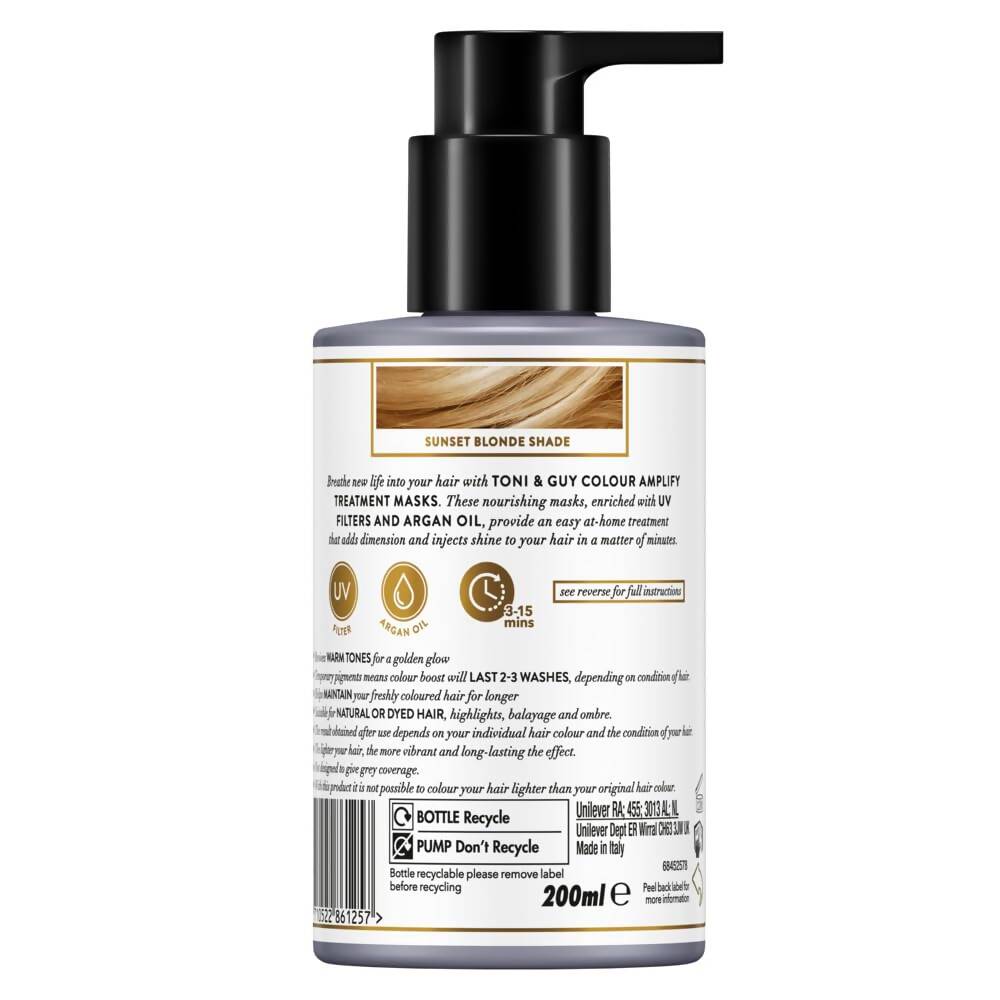 Toni&Guy Colour Amplify Hair Mask - Sunset Blonde