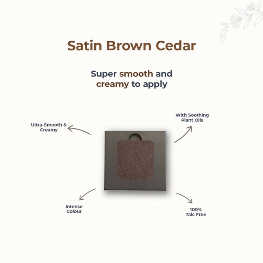 Disguise Satin Smooth Eyeshadow Squares - Brown Cedar 213