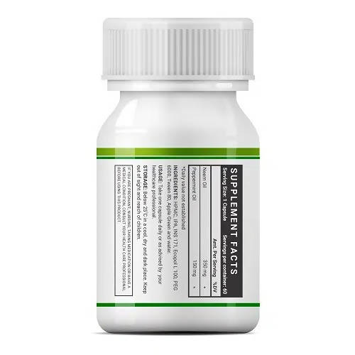 Inlife Neem Oil Peppermint Oil Capsules