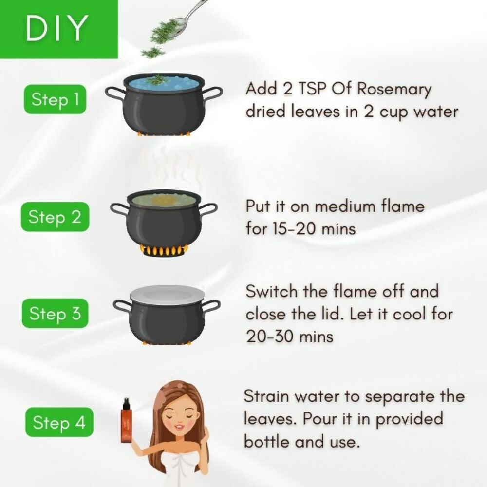 Mystiq Living Dried Rosemary Leaves for Hair Growth