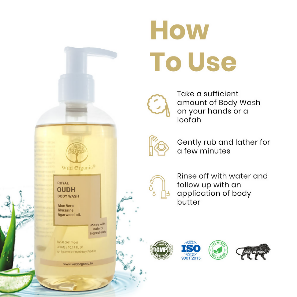 Wild Organic Royal Oudh Body Wash