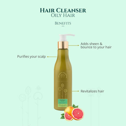 The Earth Collective Hair Cleanser - Oily Hair- Shampoo - Drmedicart