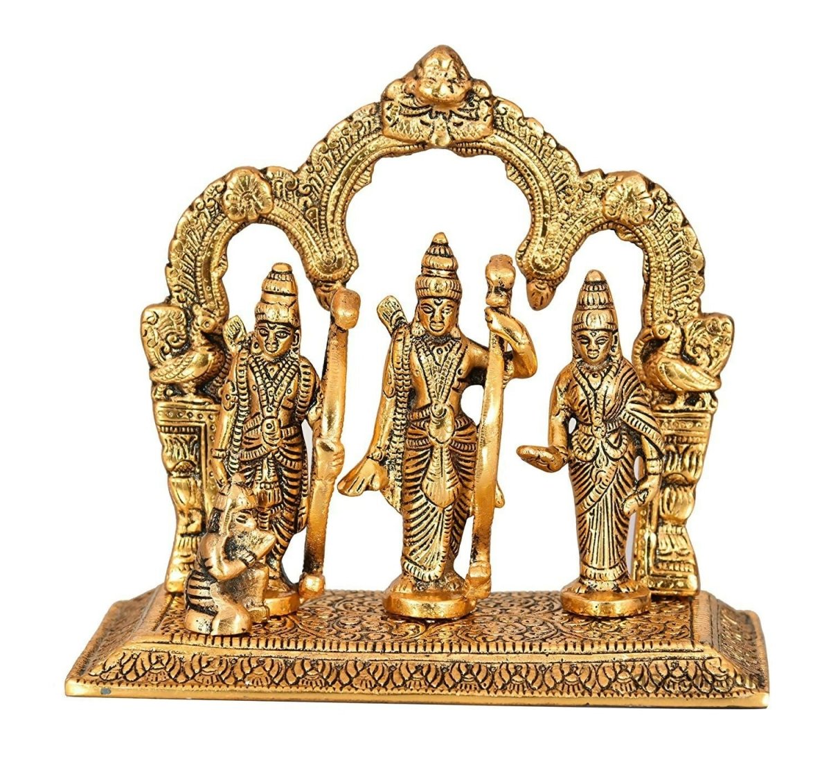 Buy Ascension Metal Lord Ram Darbar Idol