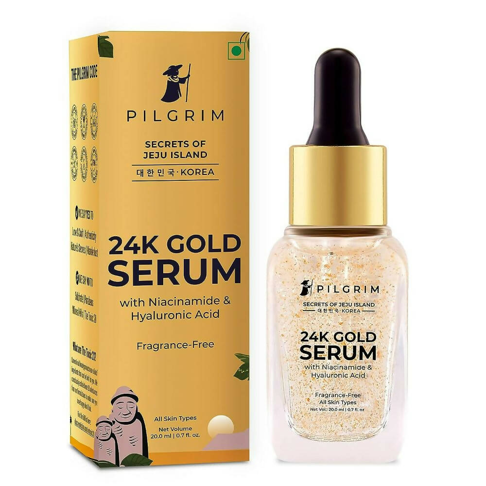 Buy Pilgrim 24K Gold Face Serum from DrMediCart, Ship from India to USA