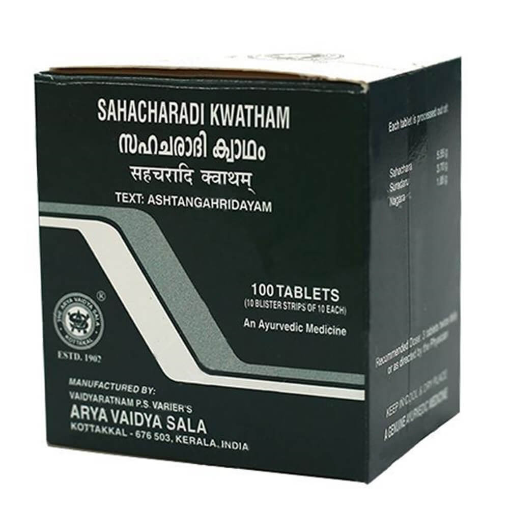 Buy Kottakkal Arya Vaidyasala - Sahacharadi Kwatham Tablet from DrMediCart, Ship from India to USA
