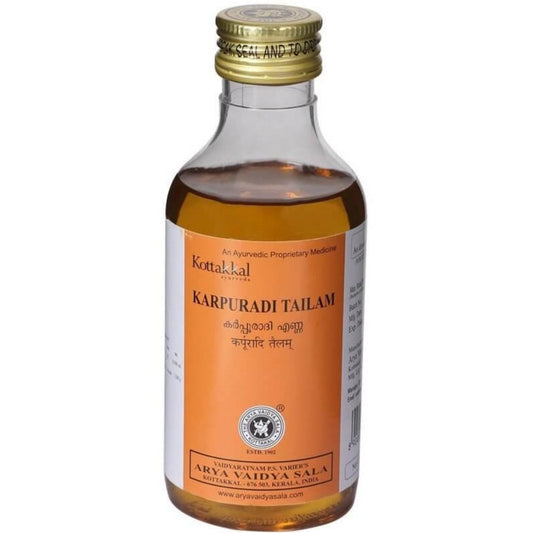 Buy Kottakkal Arya Vaidyasala - Karpuradi Tailam from DrMediCart, Ship from India to USA