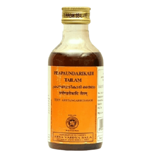 Buy Kottakkal Arya Vaidyasala - Prapaundarikadi Tailam from DrMediCart, Ship from India to USA