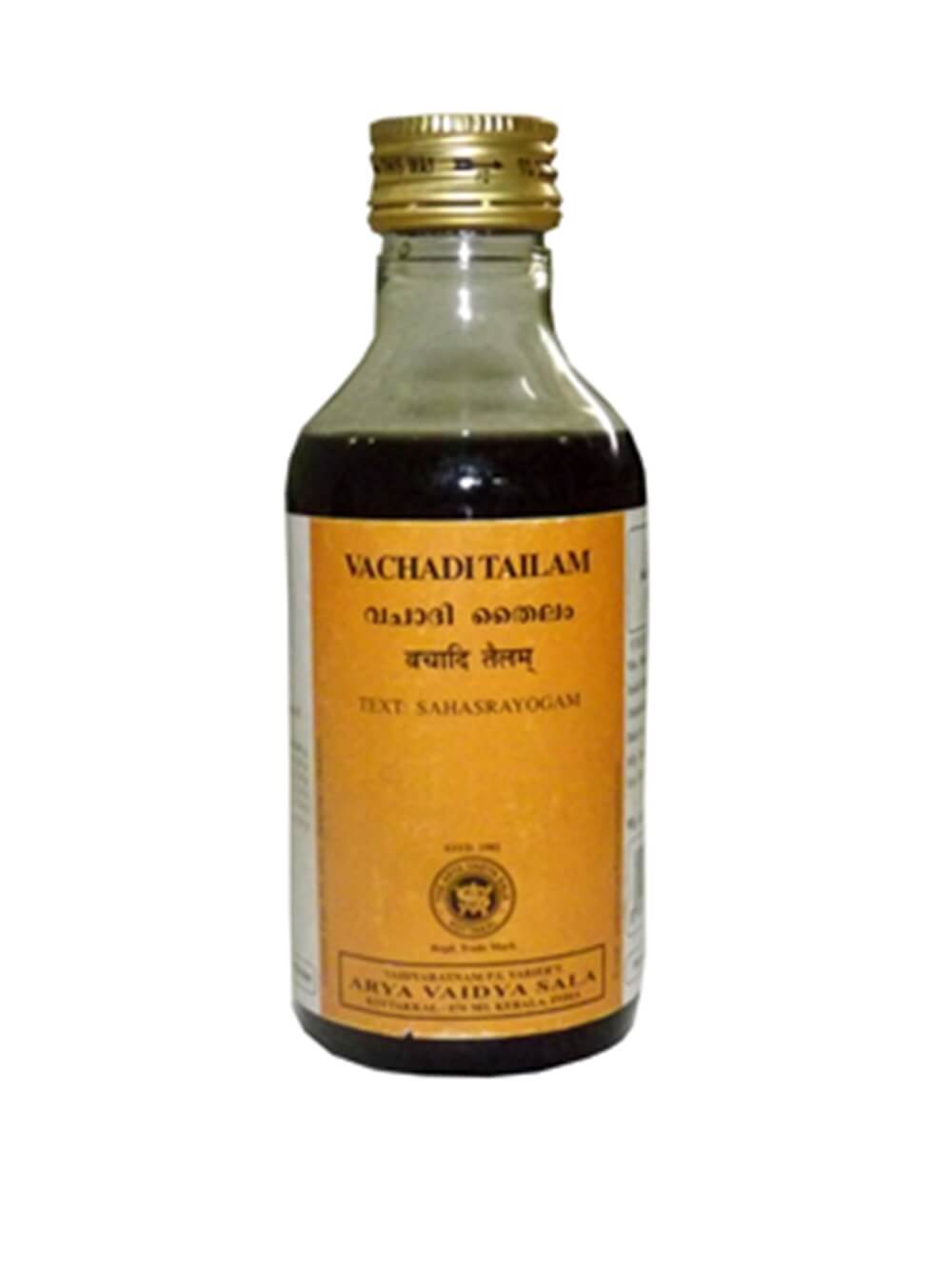 Buy Kottakkal Arya Vaidyasala - Vachadi Tailam from DrMediCart, Ship from India to USA