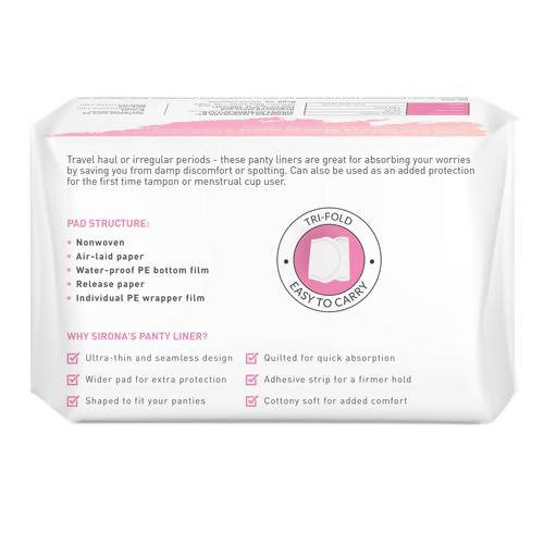 Sirona Dry Comfort Panty Liners