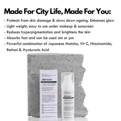 Detoxie Fatigue & Stress Repair Vitamin C Face Serum