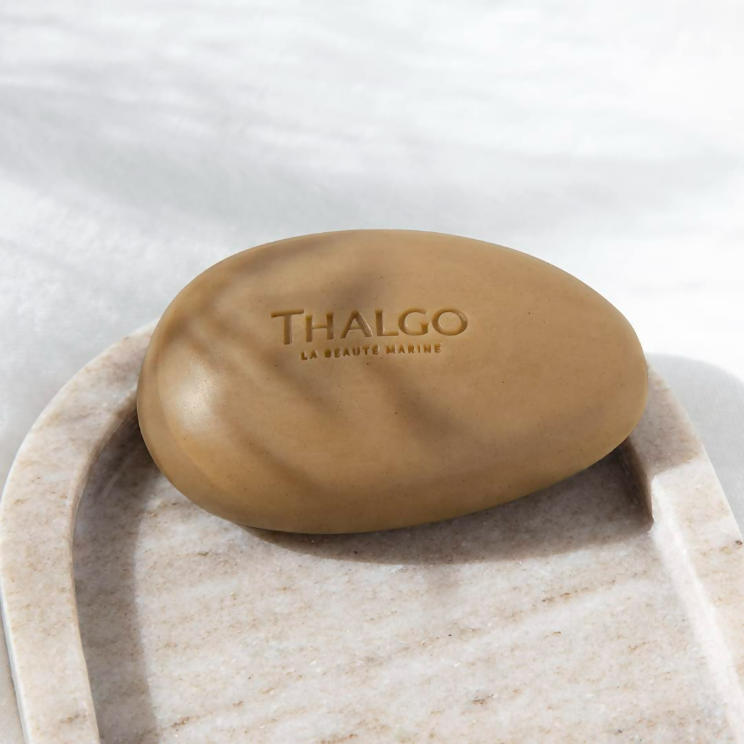Thalgo Marine Algae Solid Cleanser - Revitalising Face Cleanser For Detoxifying & Smoothing Skin Texture