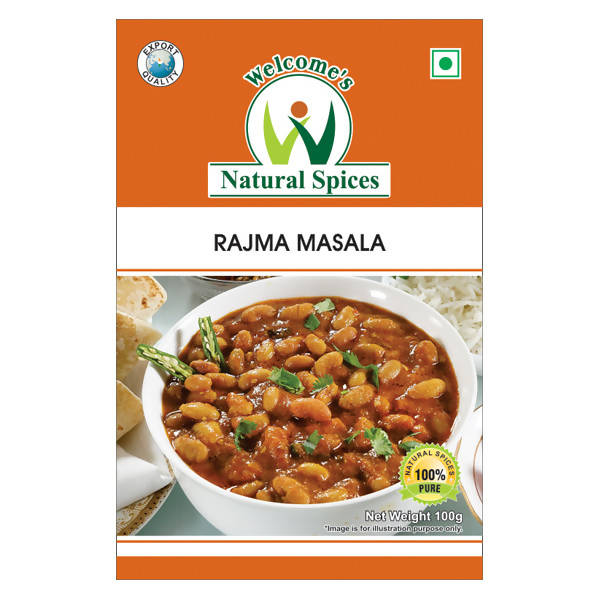 Buy Welcomes Natural Spices Rajma Masala Powder from DrMediCart, Ship from India to USA