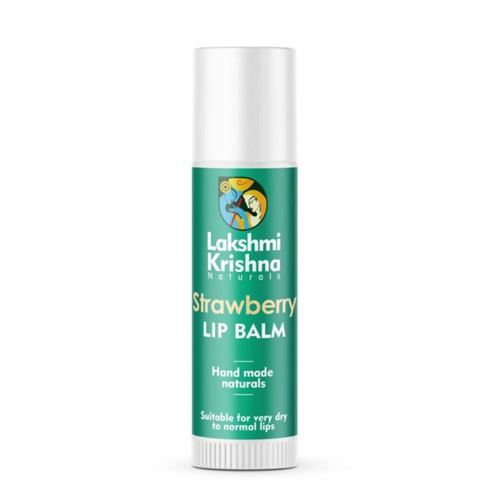 Buy Lakshmi Krishna Naturals Strawberry Lip Balm from DrMediCart, Ship from India to USA