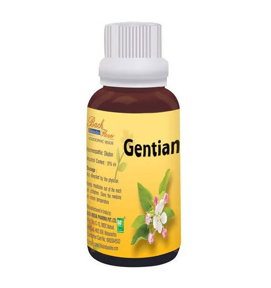 Buy Bio India Homeopathy Bach Flower Gentian Dilution from DrMediCart, Ship from India to USA
