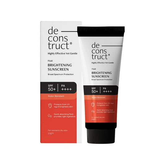 Buy Deconstruct Fluid Brightening Sunscreen SPF 55+ And PA++++ from DrMediCart, Ship from India to USA