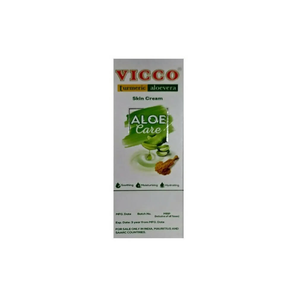 Vicco Turmeric Aloe vera Skin Cream - Drmedicart
