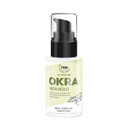 The Natural Wash Okra Mucin Serum For Long-Lasting Long-Lasting Moisturized Skin