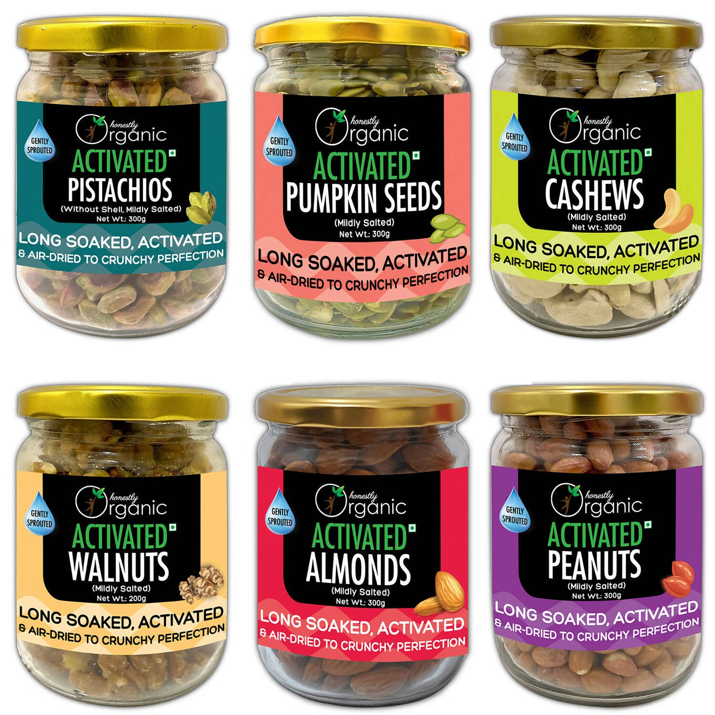 D-Alive Honestly Organic Activated Cashews - Drmedicart