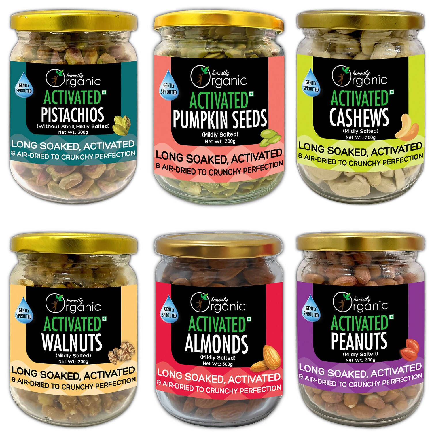 D-Alive Honestly Organic Activated Cashews - Drmedicart