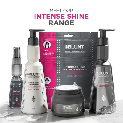 BBlunt Intense Shine Heat Hair Spa Mask With Rice & Silk Protein