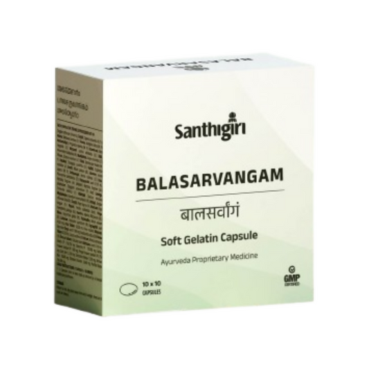 Santhigiri Balasarvangam Soft Gel Capsules